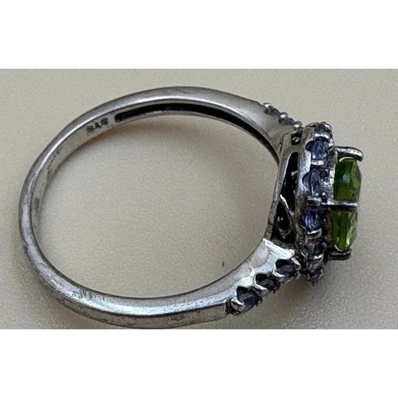 Lot of 5 Designer .925 Sterling Silver Rings & Pendant - STS Jewels & D'Joy - Picture 5 of 16